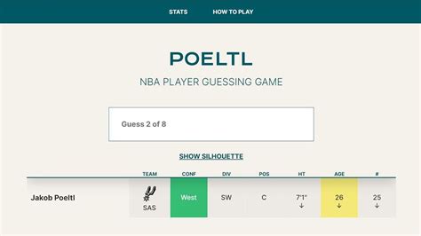 poeltl game 2