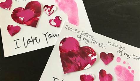 Poem Arts And Craft Idea For Valentines Day Hprint Valentine From Preschool Valentine