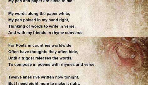 Twenty line Poems