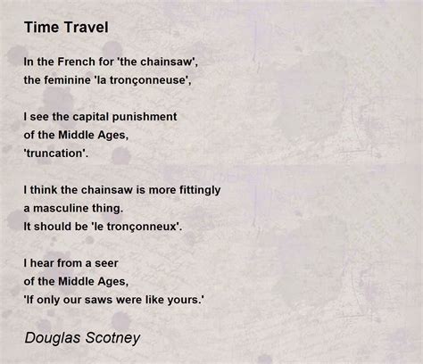 poem about time travel