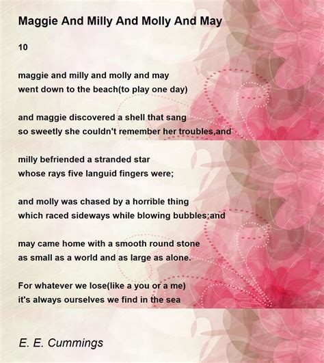 poem maggie milly molly and may