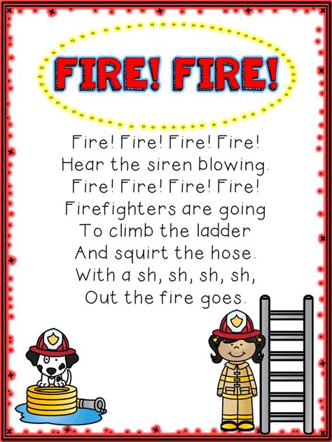 poem on fire safety