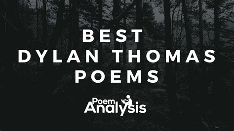 poems by dylan thomas
