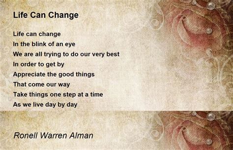 poems that can change your life