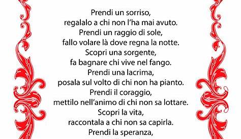 poesie o canzoni d'amore