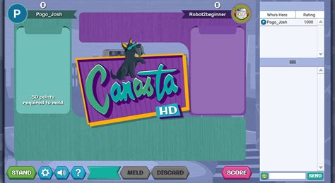 Pogo Canasta Cheat Programs
