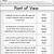 point of view worksheet 5th grade