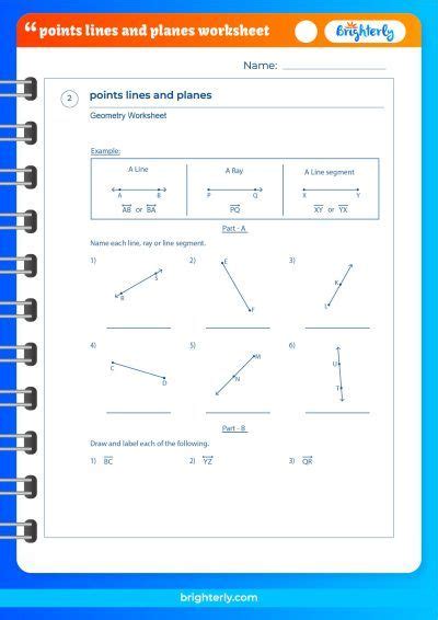 Points Lines And Planes Activity