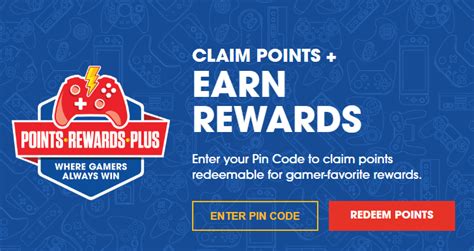 Points Rewards Plus Pin Code