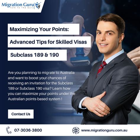 Points Tested Skilled Migration 190