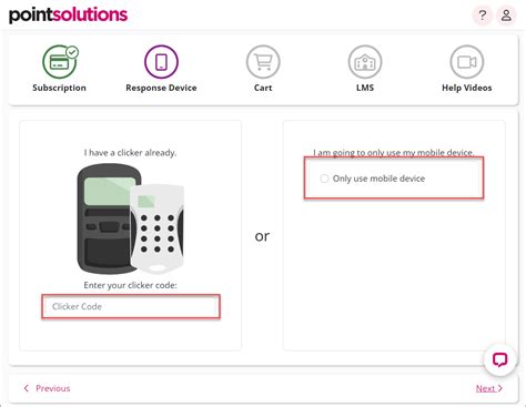 Pointsolutions Clicker