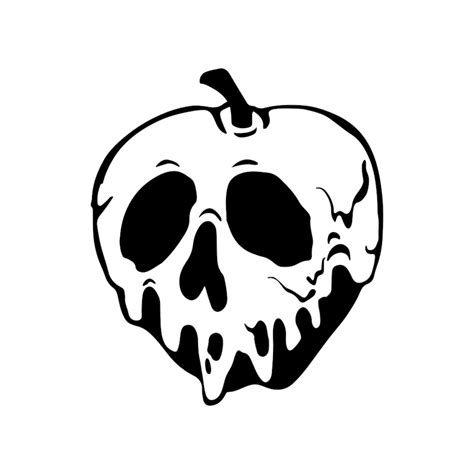 Poison Apple SVG Cricut svg Clipart Layered SVG Files for Etsy