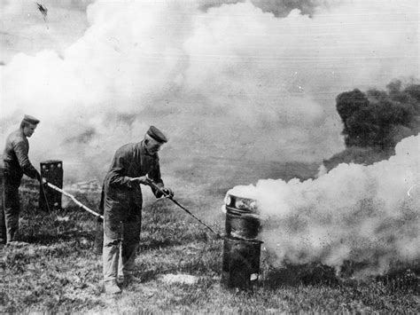 Poison Gas World war i weapons