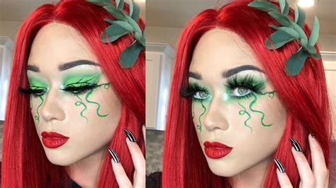 Poison Ivy Makeup