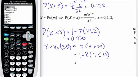 poisson distribution calculator step by