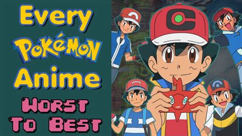All Pokemon Anime In Order Every Pokemon Anime Series Ranked From