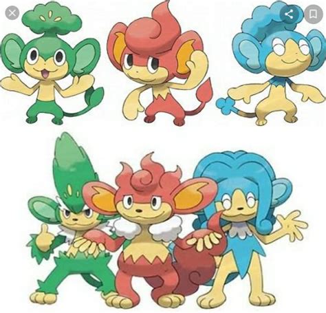 Electric version of the Elemental Monkeys (taken from 4Chan) pokemon