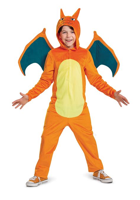 Pokemon Charizard Deluxe Costume for Kids eBay