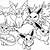 pokemon coloring pages eevee evolutions