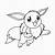 pokemon coloring pages eevee