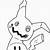 pokemon coloring pages mimikyu