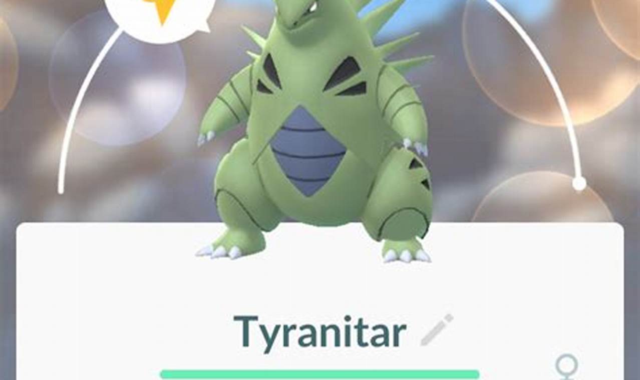 Tyranitar: The Best Moveset for Dominance in Pokémon GO