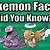 pokemon obscure facts