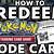 pokemon online redeem codes