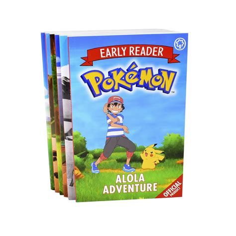 Official Pokemon Story Books For Early Reader 6 Books Children Collect