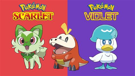 pokemon and scarlet and violet