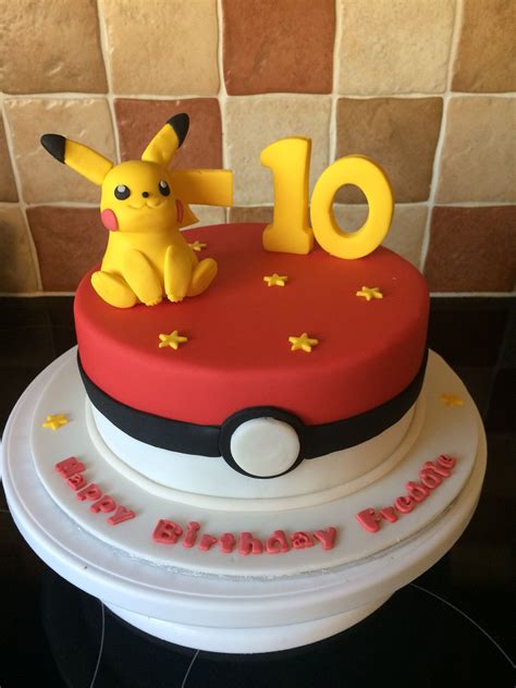 Pokemon Fondant Cake Rashmi's Bakery
