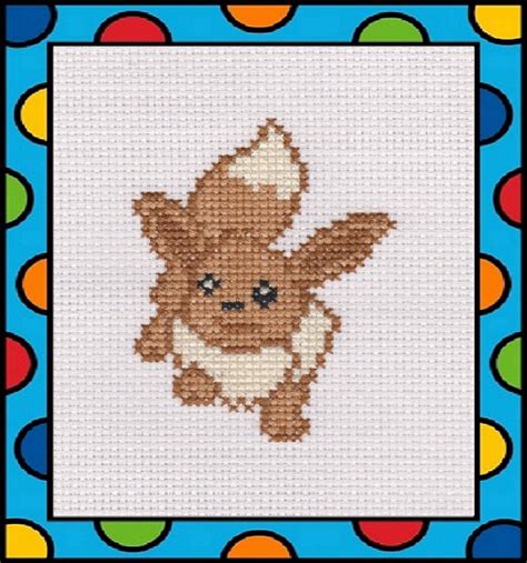 pokemon cross stitch kit