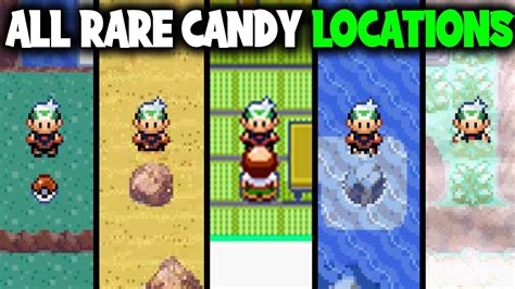 pokemon emerald rare candy locations