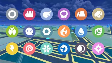 Pokemon Go Type Backgrounds