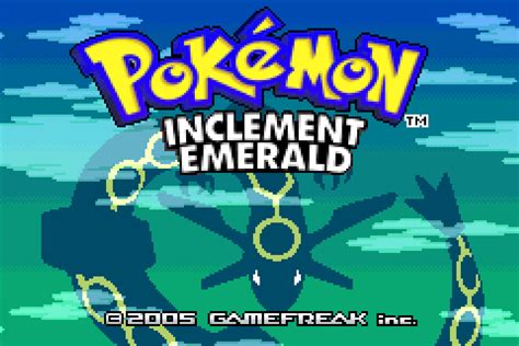 pokemon inclement emerald