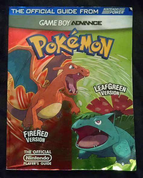 pokemon leafgreen guide book