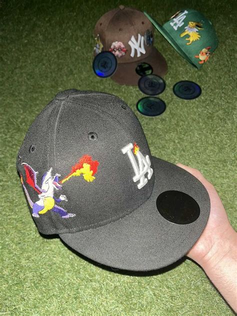 Pokemon Mlb Hats