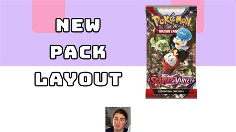 Pokemon Pack Layout