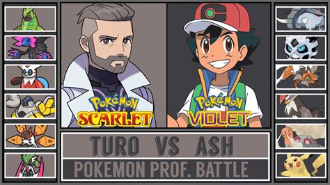 pokemon professor turo team