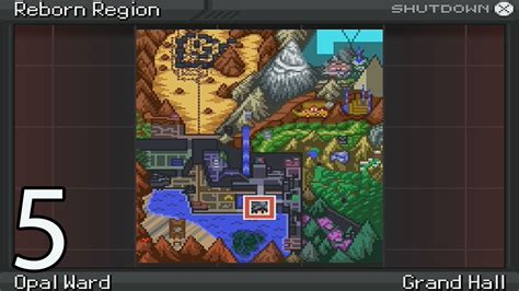 Pokemon Reborn Map