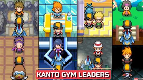 pokemon soul silver kanto gym order