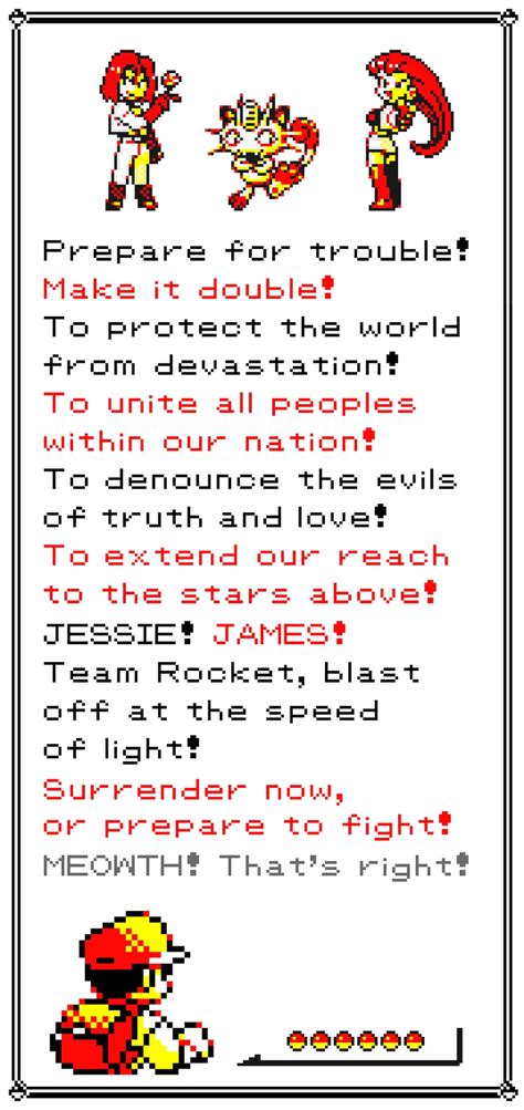 Team Rocket Mottos by UnovaVampire on DeviantArt