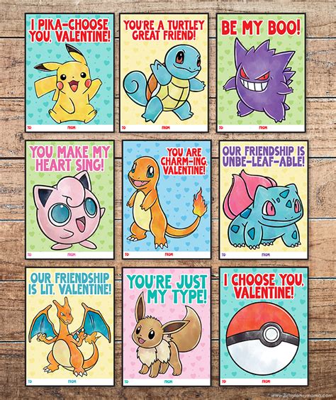 Pokemon Valentines