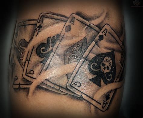 Review Of Poker Cards Tattoo Designs Ideas
