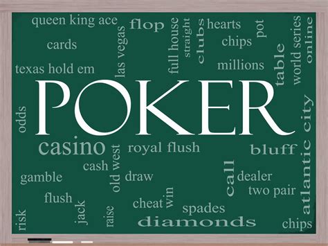 Poker Lingo Dictionary