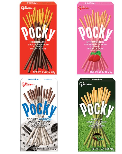 Pocky Biscuit Stick 6 Flavor Variety Pack (Pack of 12) Buy Online in