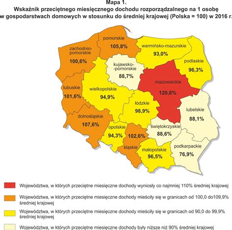 poland average provincial income