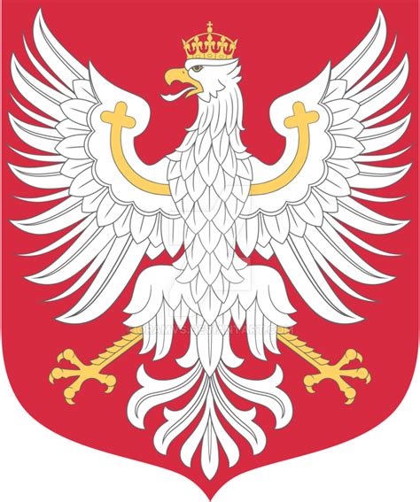 poland coats of arms flag