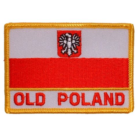 poland flag patch for sale