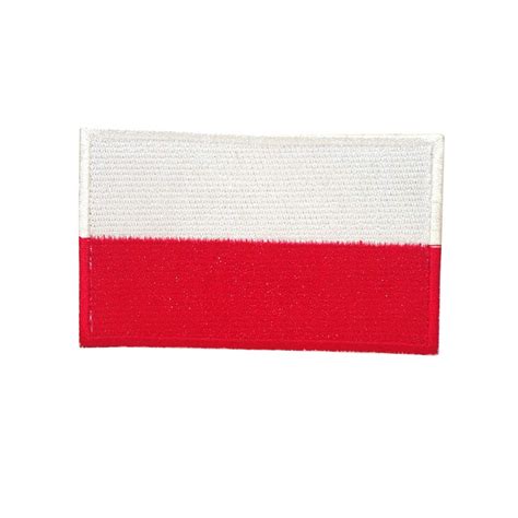 poland flag patch velcro